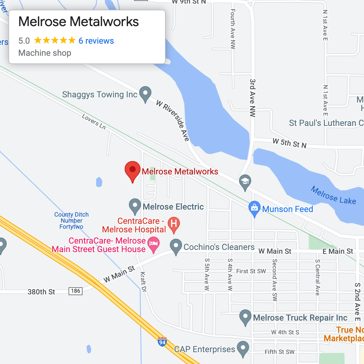 Melrose Metalworks in Minnesota